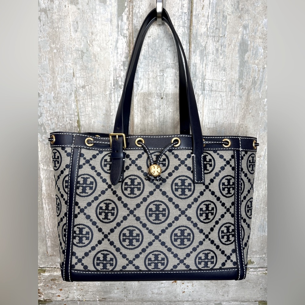 Tory Burch Monogram Jacquard Tote